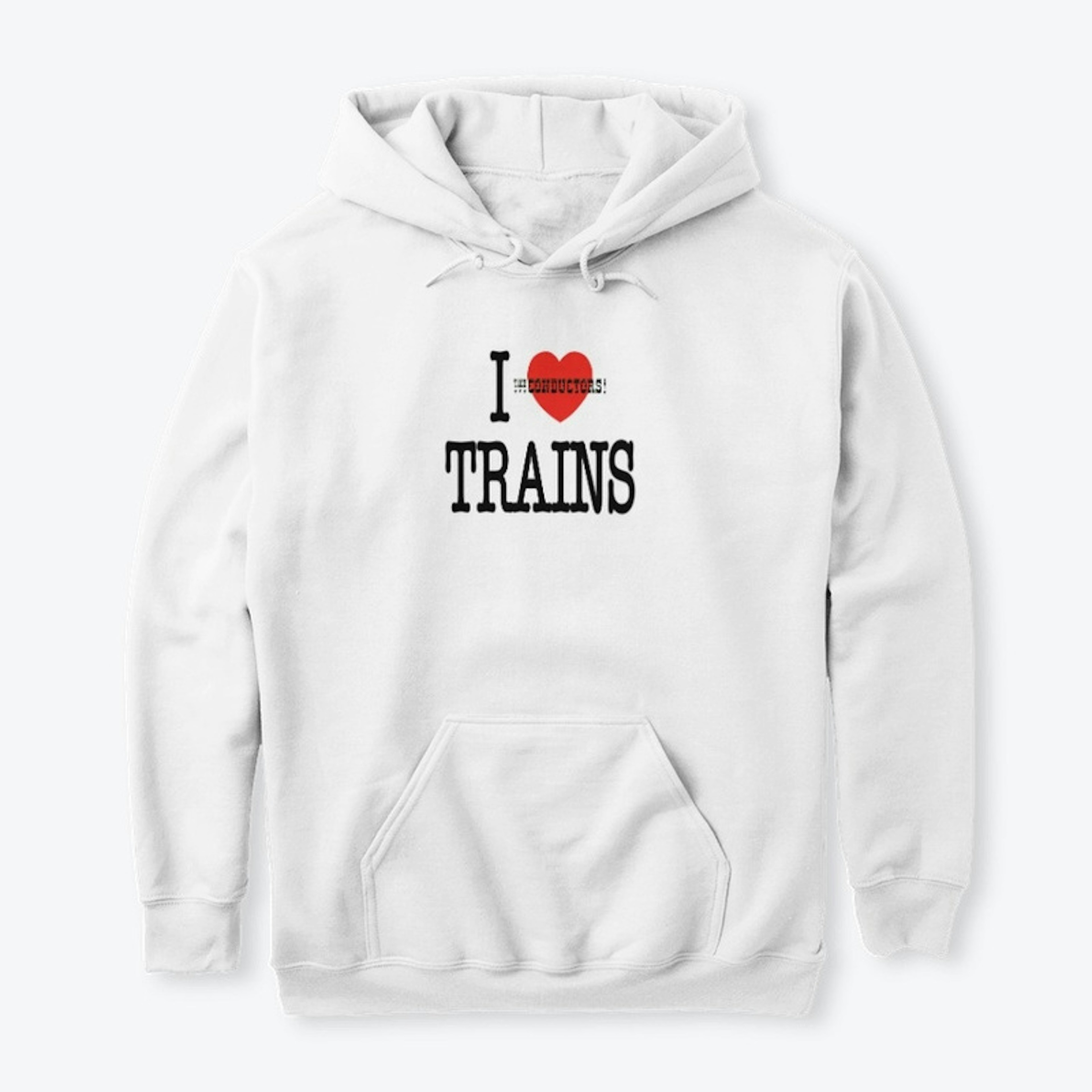 The Conductors "I Love Trains" Logo 