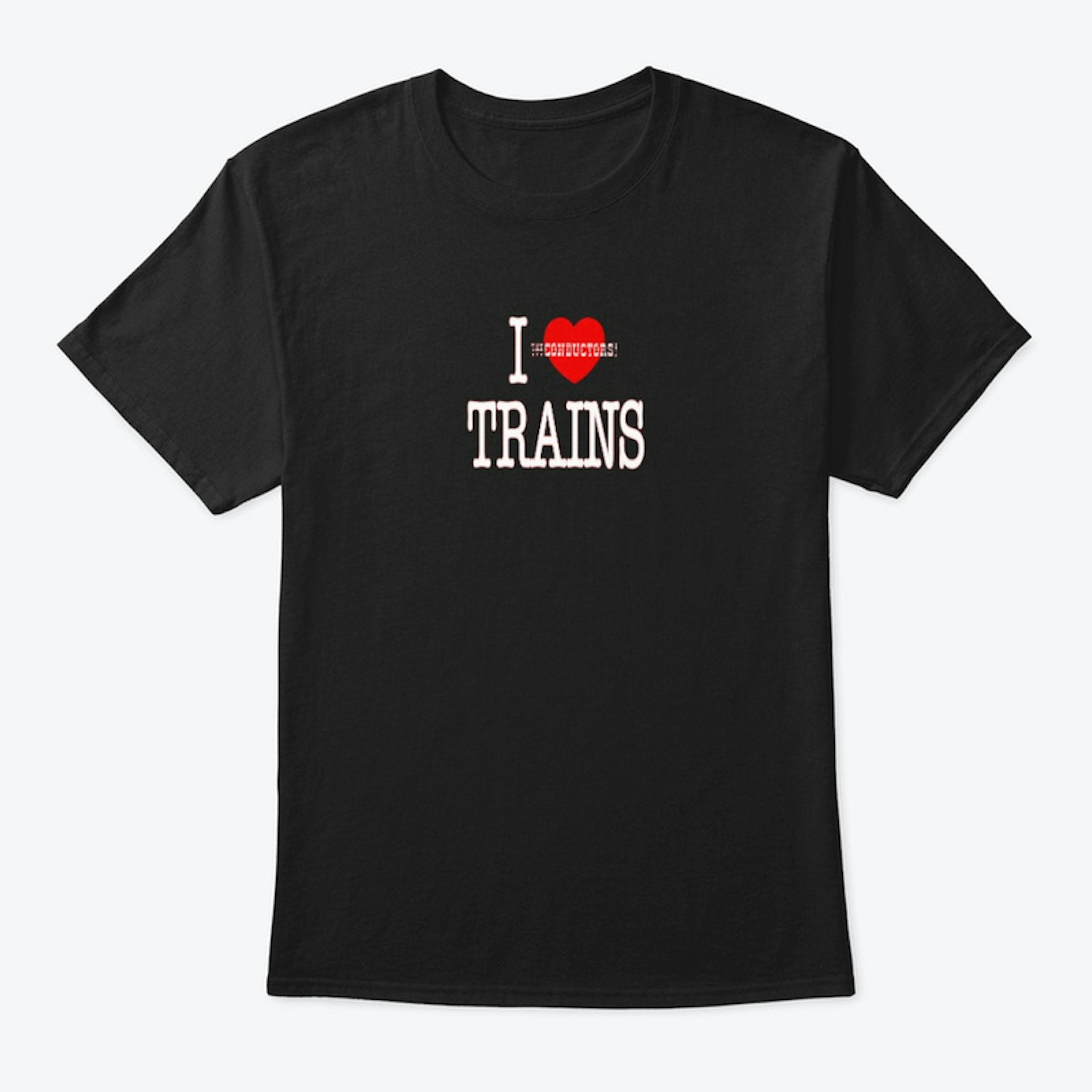 The Conductors "I Love Trains" Logo